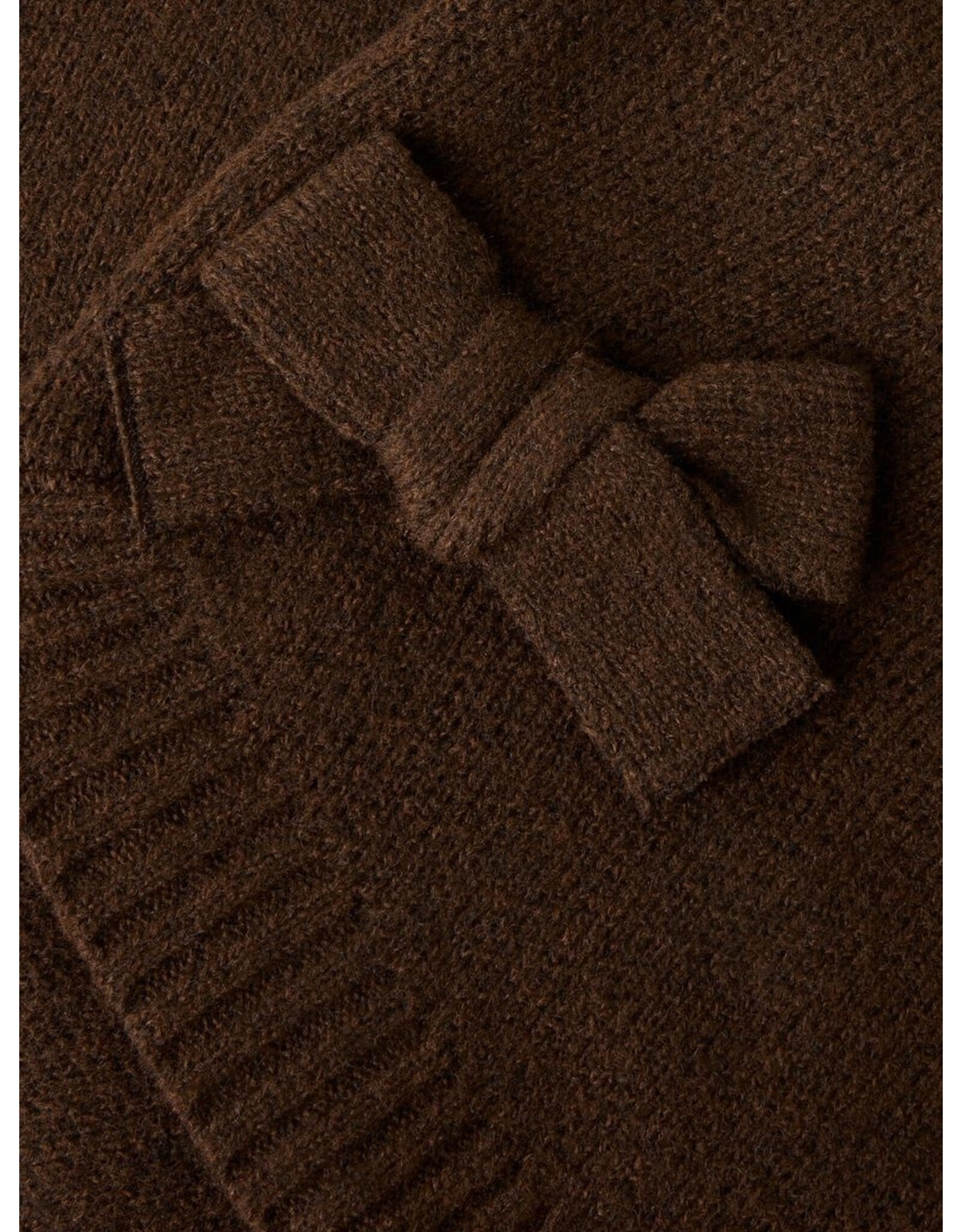 Name it NMFNDOPER LS KNIT Chocolate Plum
