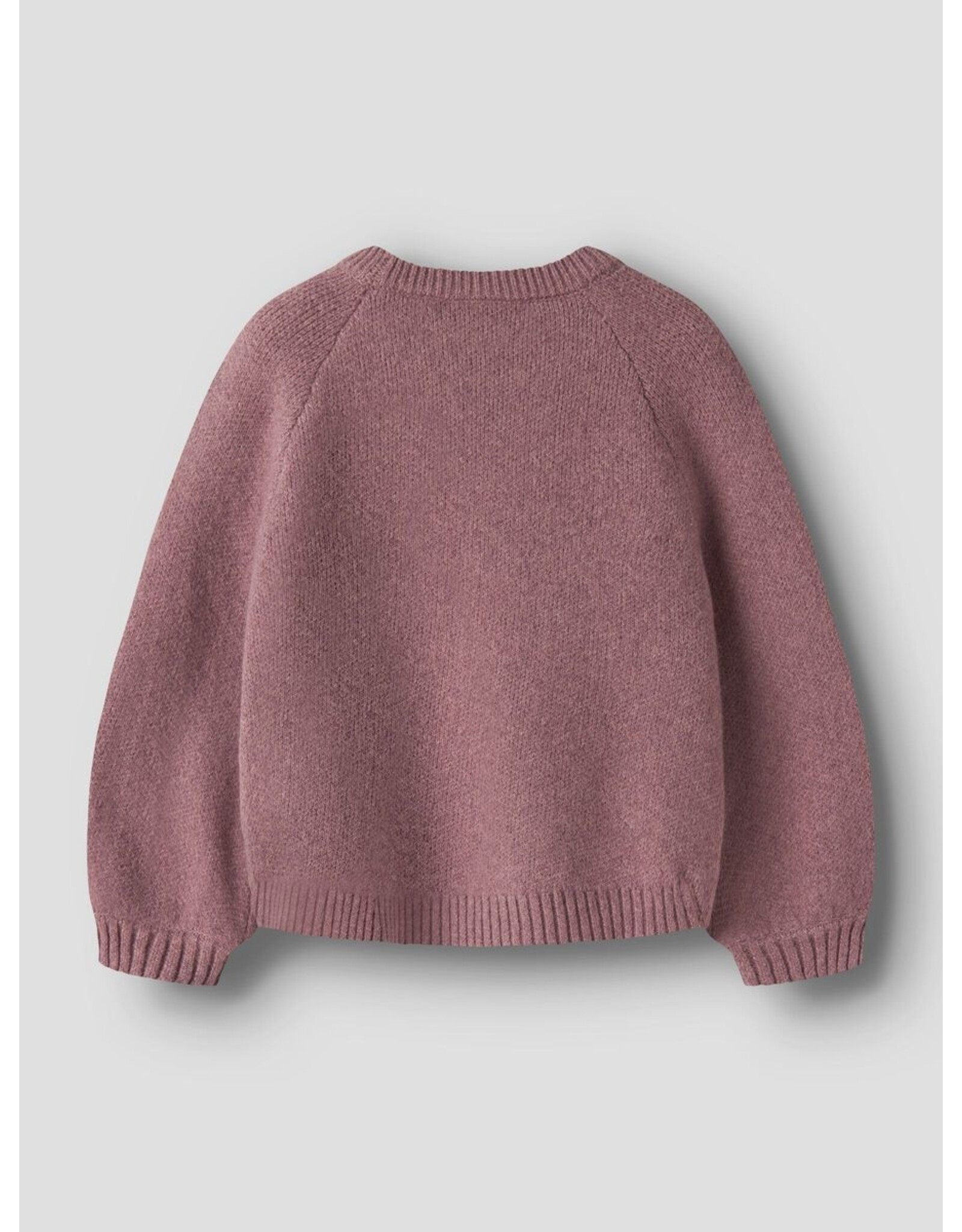Name it NMFNDOPER LS KNIT Wild Ginger