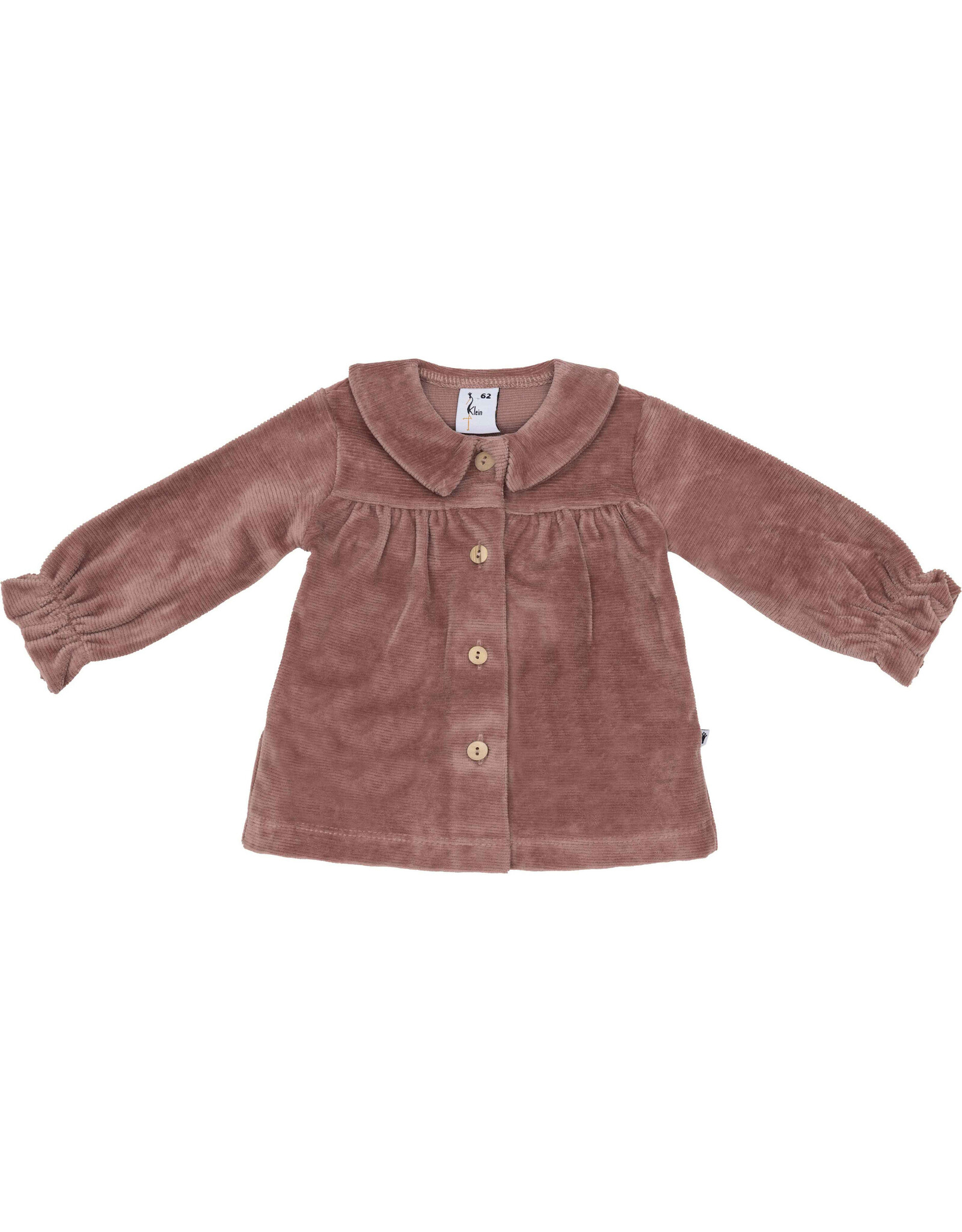 Klein Cardigan A-Line Rib Reddish Brown