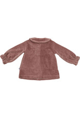 Klein Cardigan A-Line Rib Reddish Brown