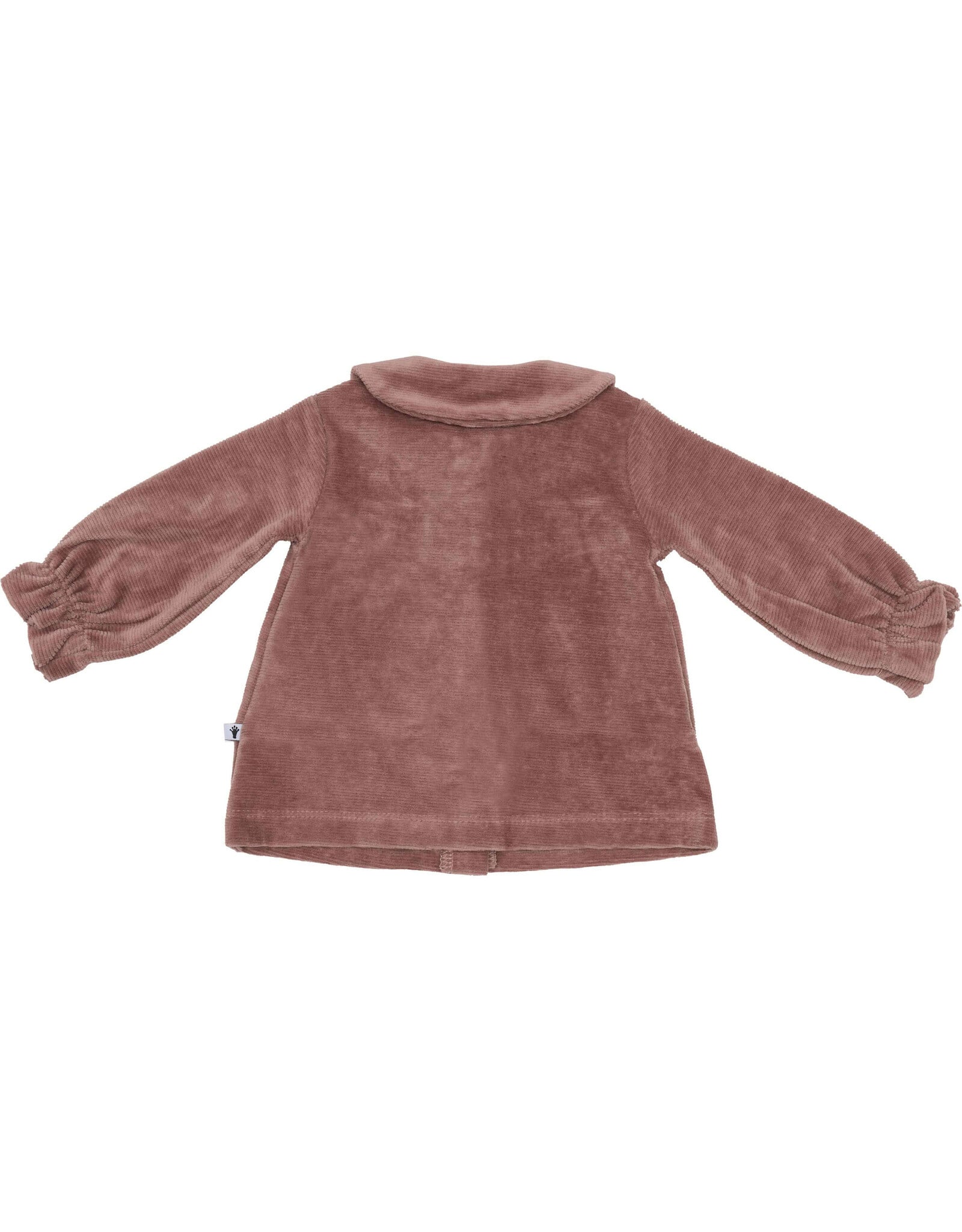 Klein Cardigan A-Line Rib Reddish Brown