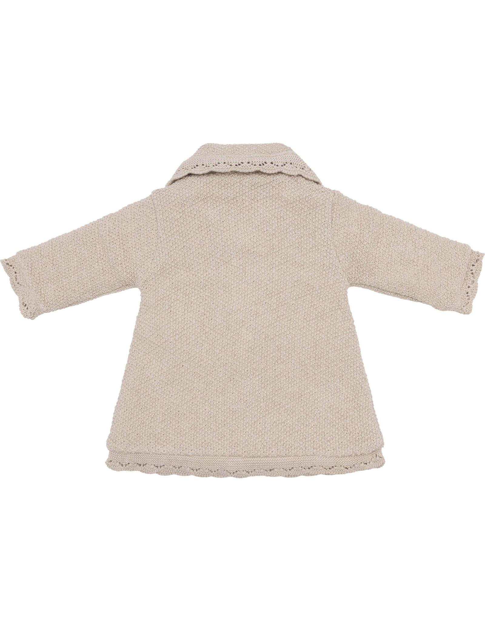 Klein Jacket Knitted A-Line Beige Melange