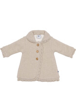 Klein Jacket Knitted A-Line Beige Melange