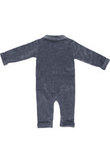 Klein Polo Jumpsuit Rib Blue-Grey