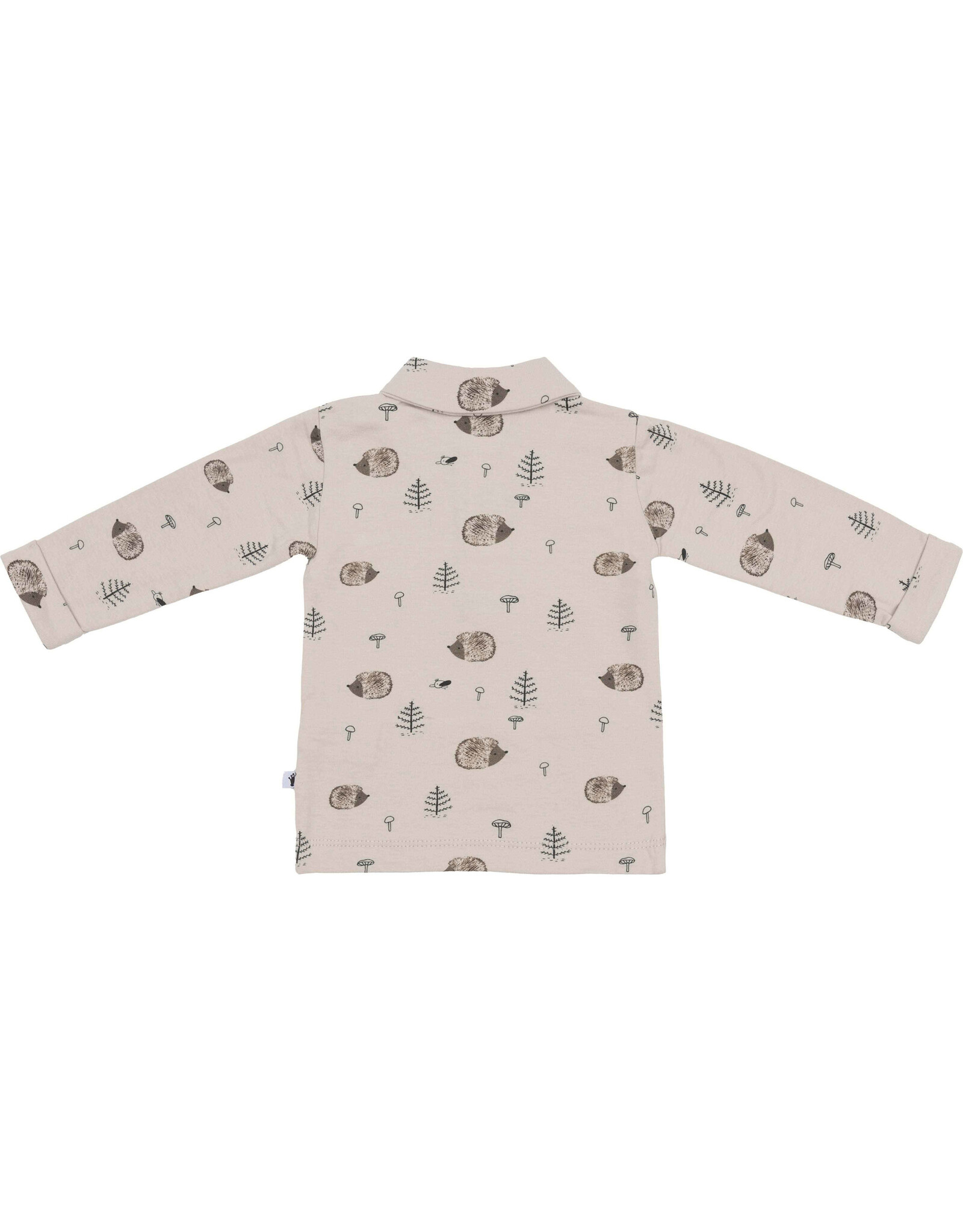 Klein Poloshirt Longsleeve AOP Hedgehog