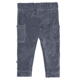 Klein Trouser Pockets Rib Blue-Grey