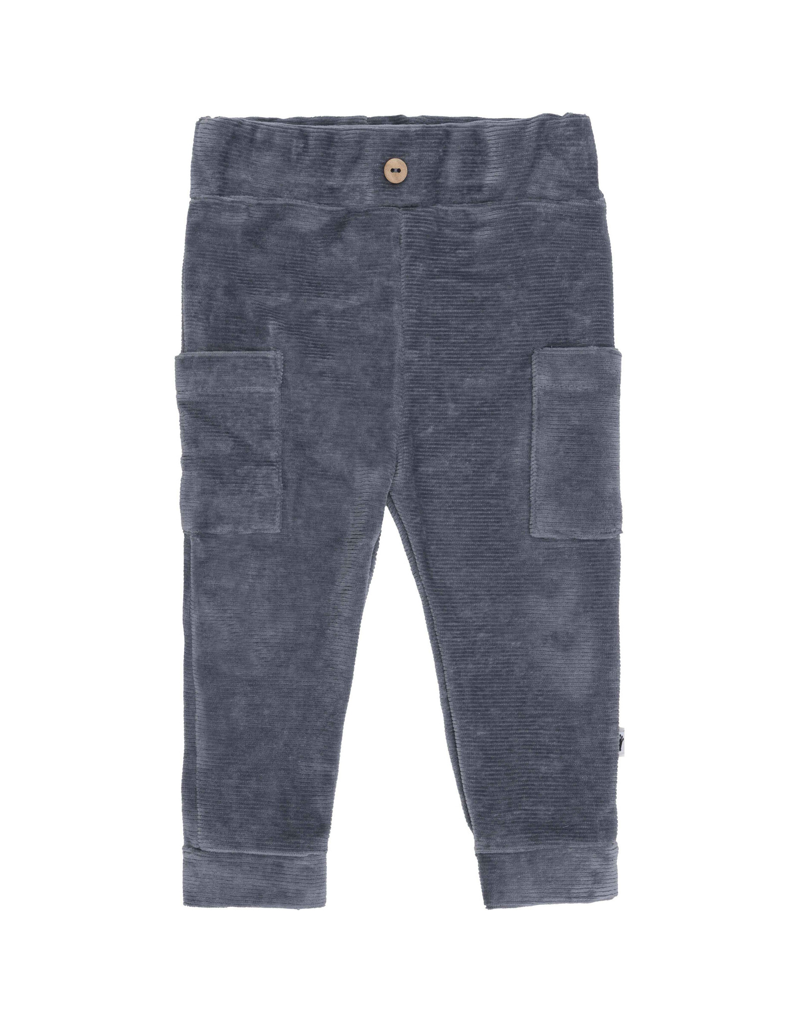 Klein Trouser Pockets Rib Blue-Grey