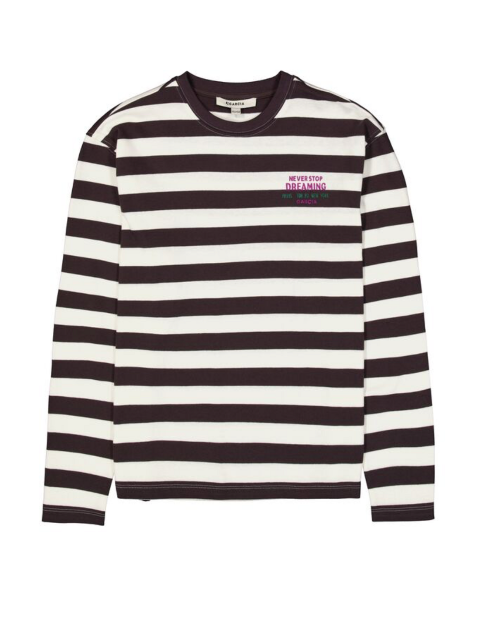 Garcia T262605_girls T-shirt ls Royal navy