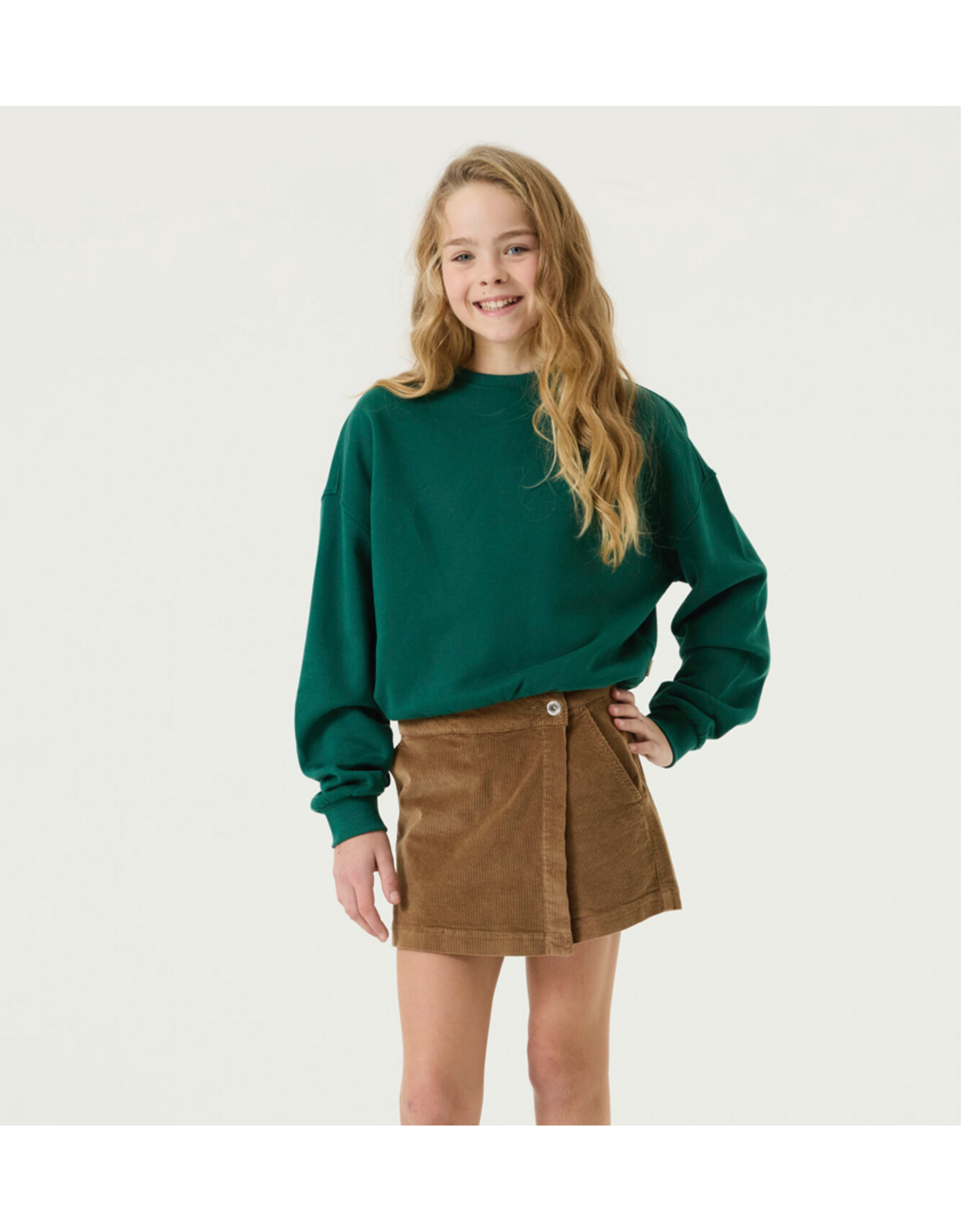 Garcia T262465_girls sweat forest leaf
