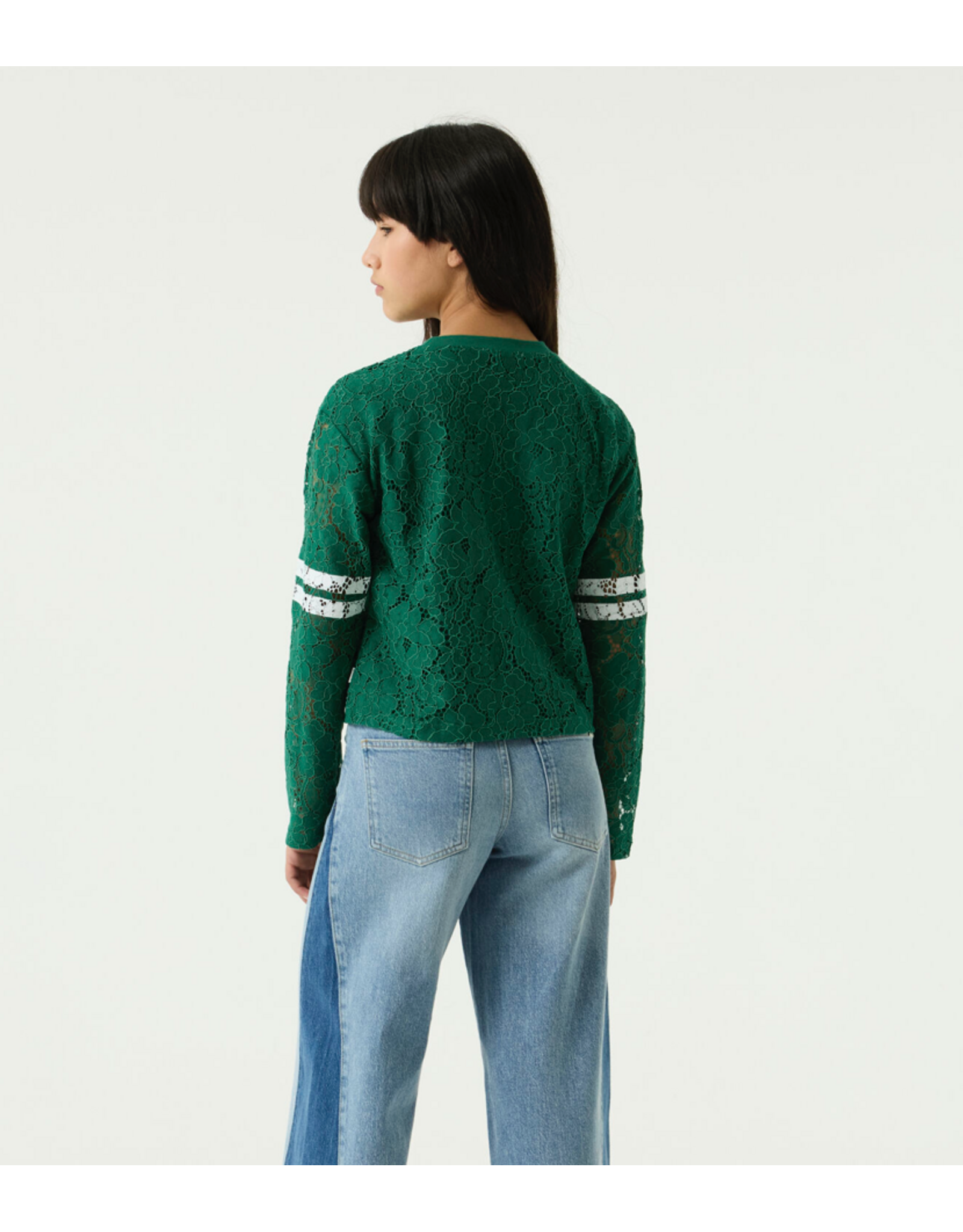 Garcia T262407_girls T-shirt ls forest leaf