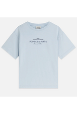 Scotch & Soda FRONT ARTWORK RELAXEDFIT ACID WASHED TSHIRT WINDSURFER