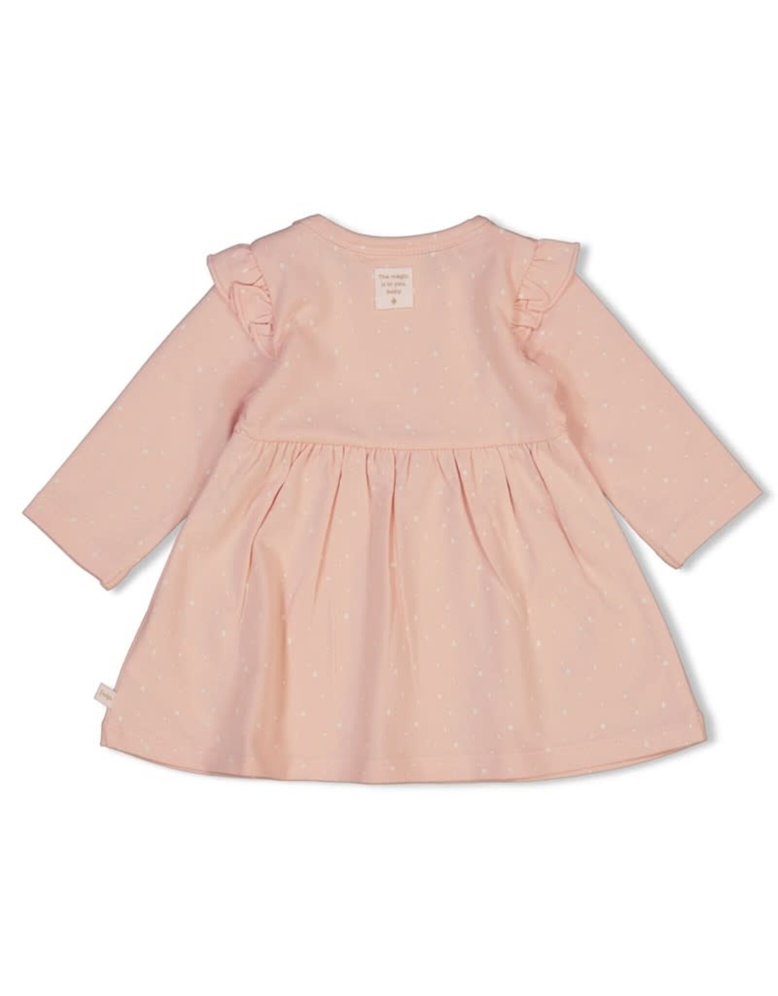 Feetje Jurk aop The magic is in you Roze 50