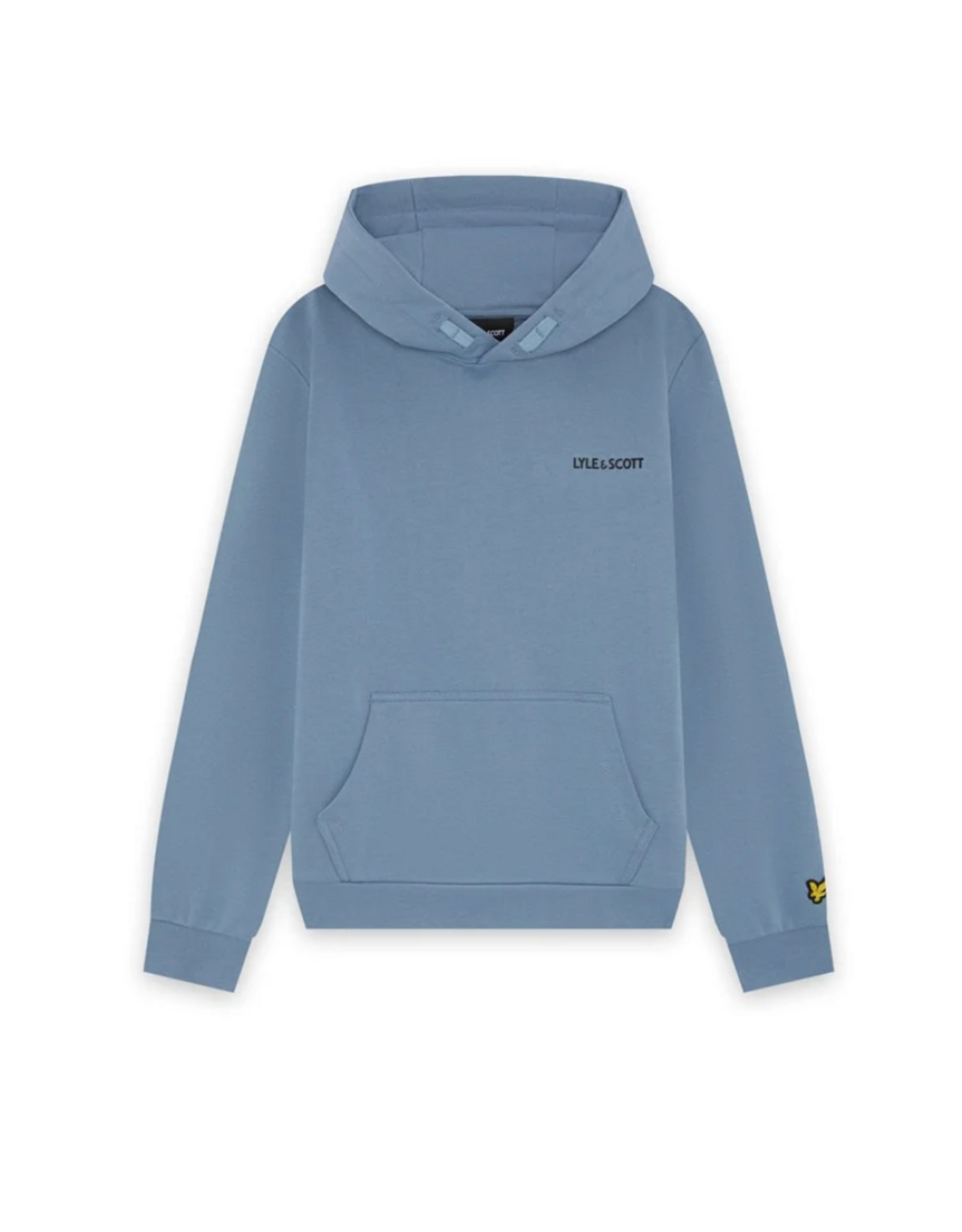 Lyle & Scott Logo Print Hoodie X542 Power Blue