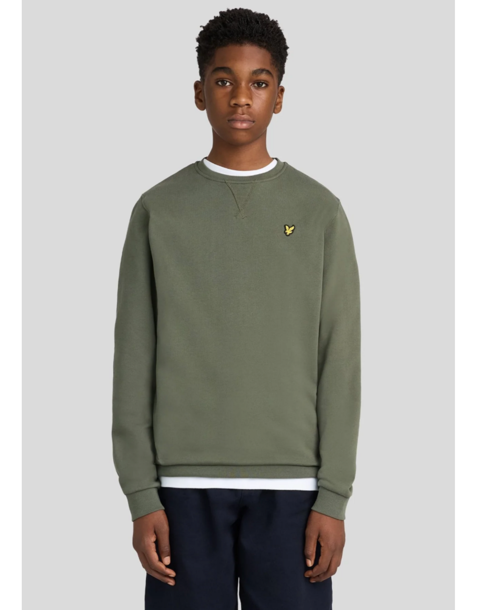 Lyle & Scott Crew Neck Sweatshirt X848 Deep Depths