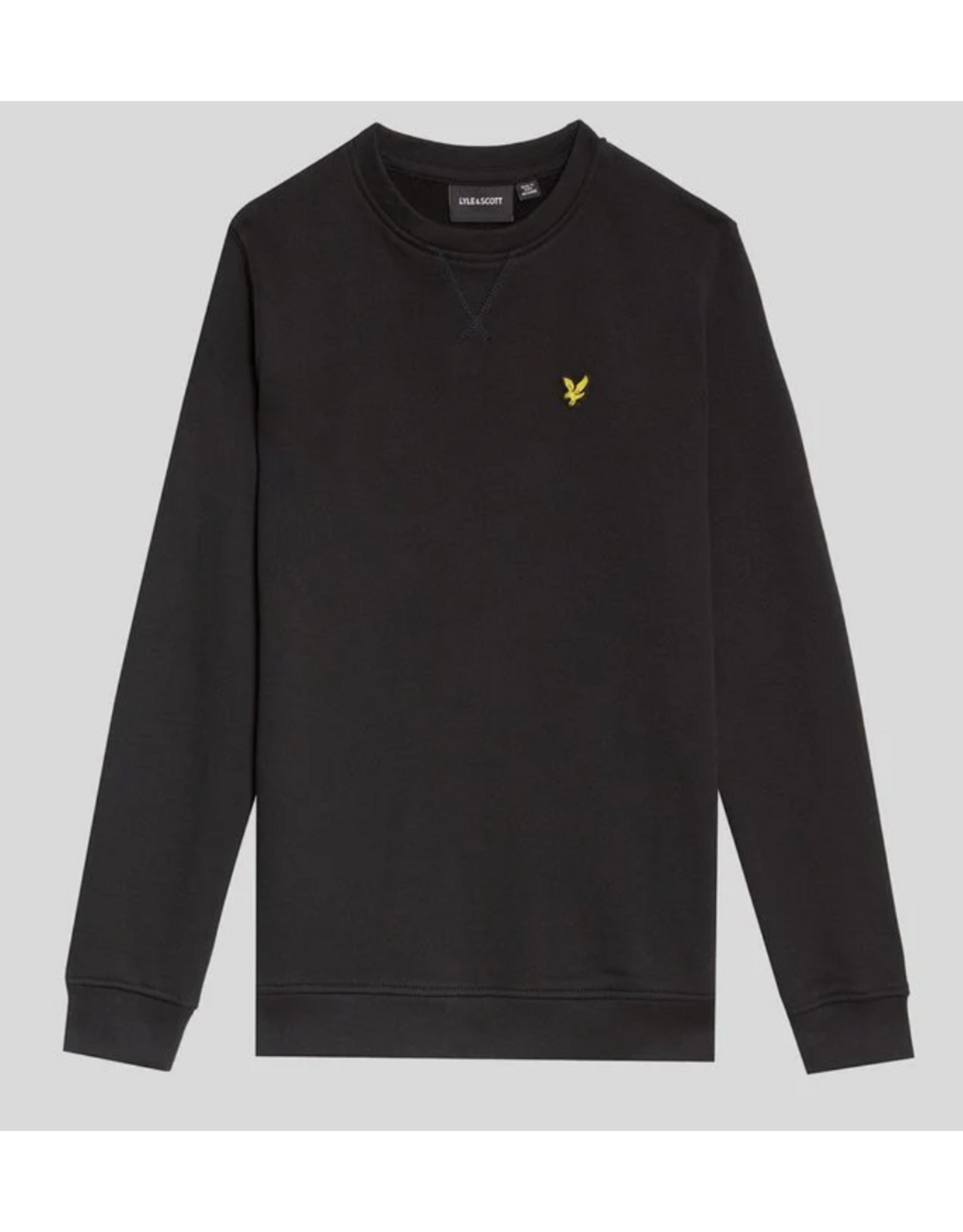 Lyle & Scott Crew Neck Sweatshirt Z865 Jet Black