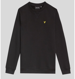 Lyle & Scott Crew Neck Sweatshirt Z865 Jet Black  -