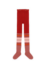 Nono Rachel Striped Coloblock Tight Samba Red