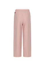 Nono Sarah Pinstripe Pants with contrast waistband Rosa