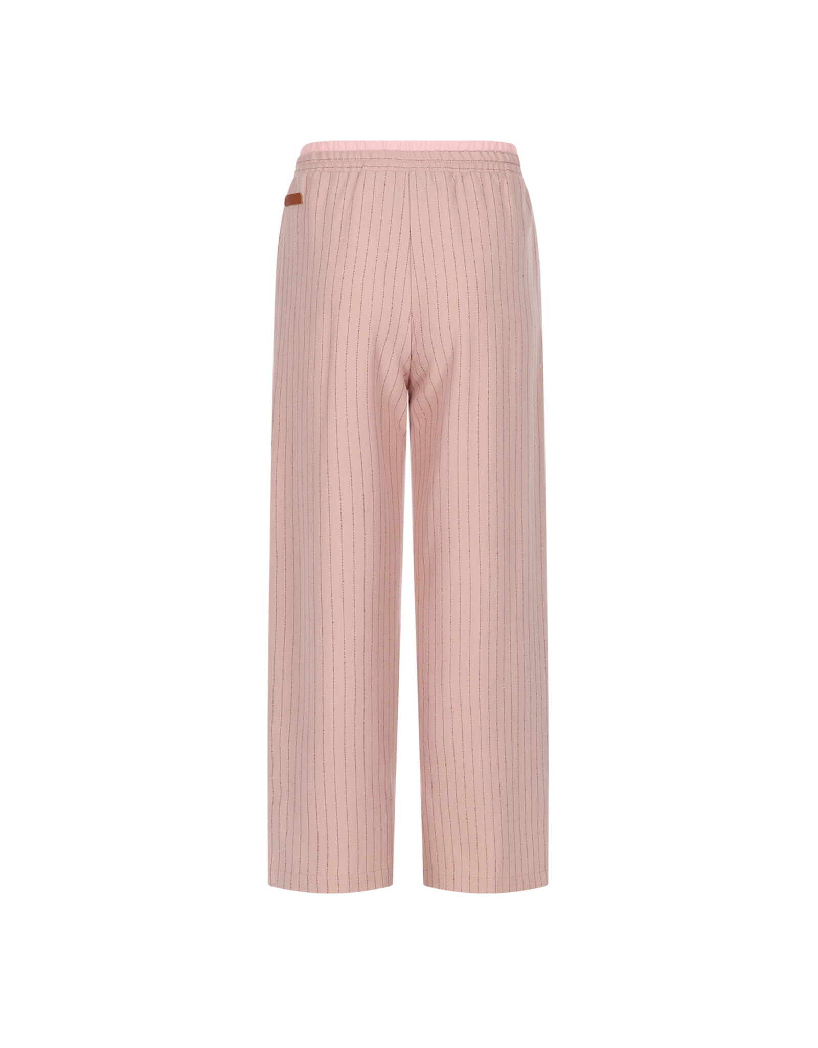 Nono Sarah Pinstripe Pants with contrast waistband Rosa