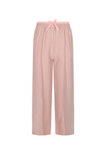 Nono Sarah Pinstripe Pants with contrast waistband Rosa
