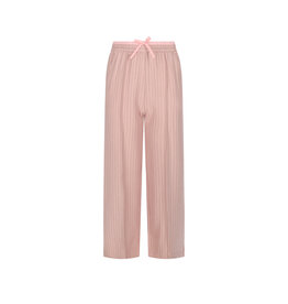 Nono Sarah Pinstripe Pants with contrast waistband Rosa