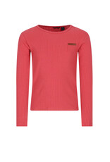 Nono Kyas Rib Jersey Top Samba Red