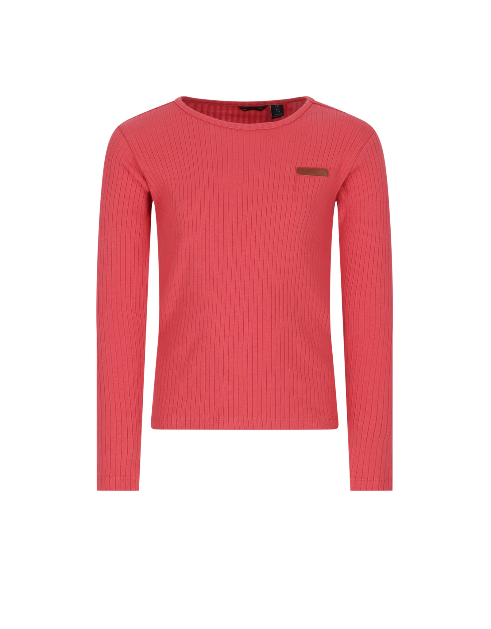 Nono Kyas Rib Jersey Top Samba Red