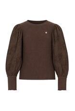 Like Flo Eloise Flo girls top Choco