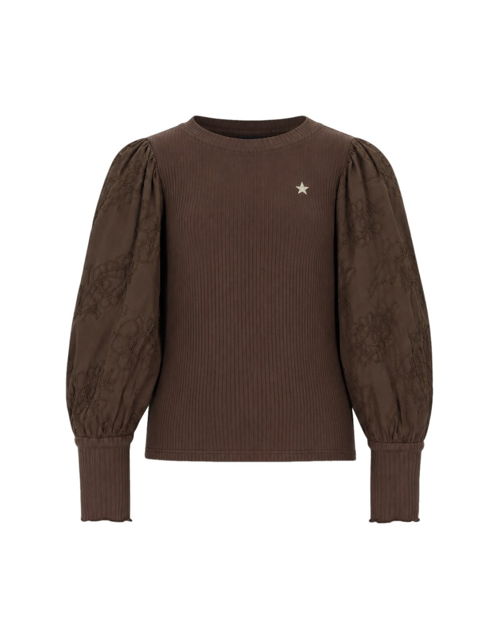 Like Flo Eloise Flo girls top Choco