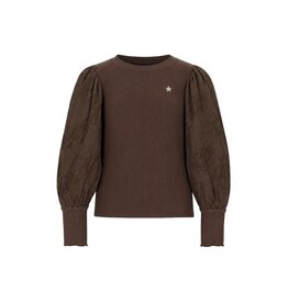 Like Flo Eloise Flo girls top Choco