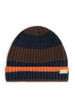Stains & Stories boys hat Dark Brown