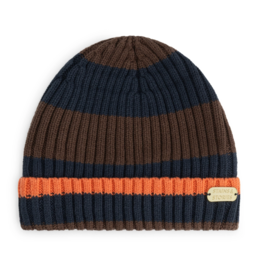 Stains & Stories boys hat Dark Brown