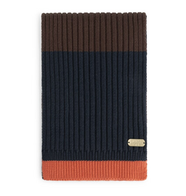 Stains & Stories boys scarf Dark Brown