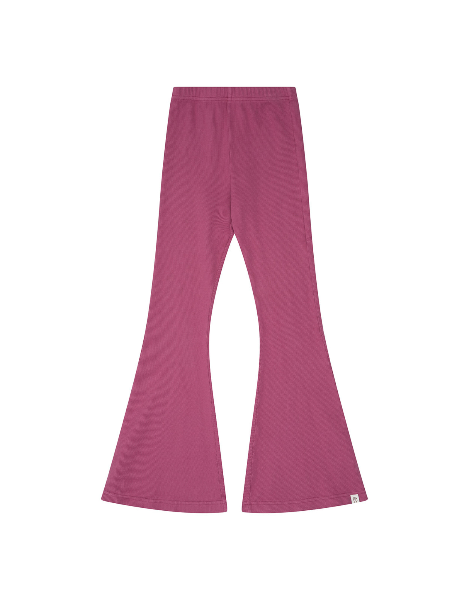 NAVY NATURAL Be flared red violet rib