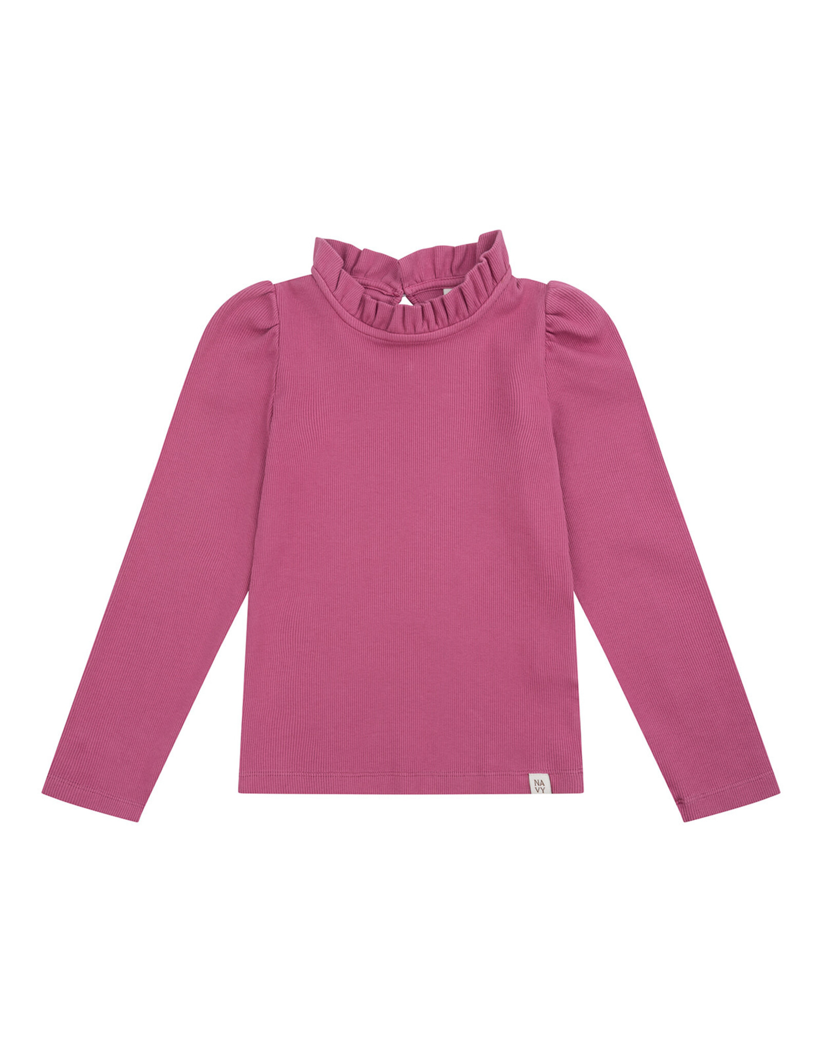 NAVY NATURAL Loulou top red violet