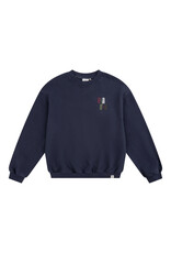 NAVY NATURAL Oversized sweater graphite NN