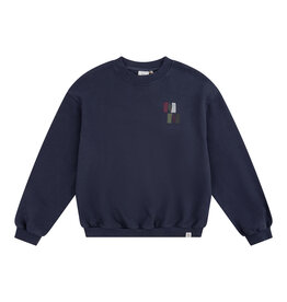 NAVY NATURAL Oversized sweater graphite NN