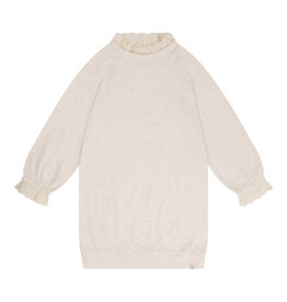 NAVY NATURAL Jackie broderie sweaterdress