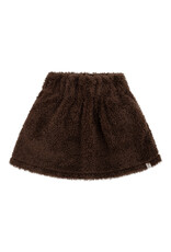 NAVY NATURAL Noe skirt teddy brown