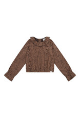 NAVY NATURAL Pippa top leopard brown