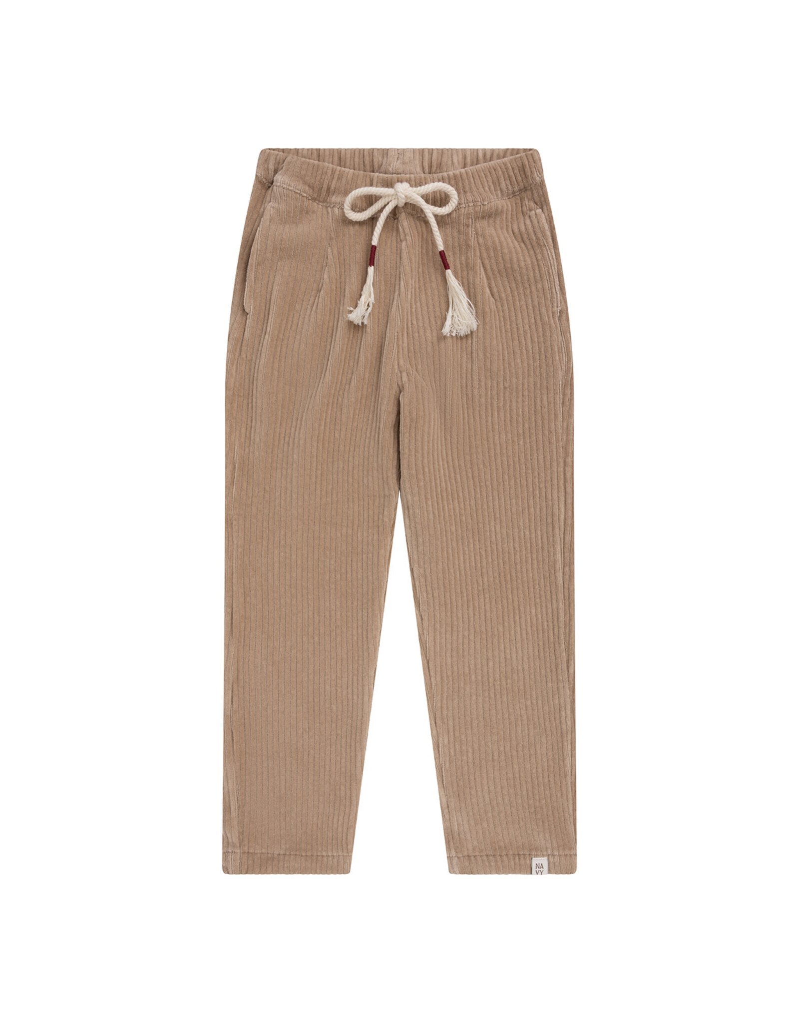 NAVY NATURAL Milly pants sand rib