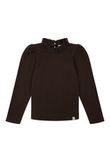 NAVY NATURAL Loulou top darkbrown