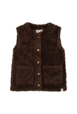 NAVY NATURAL Mex gillet teddy brown