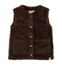 NAVY NATURAL Mex gillet teddy brown