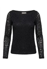 Looxs 10sixteen Lace Tee Graphite W26