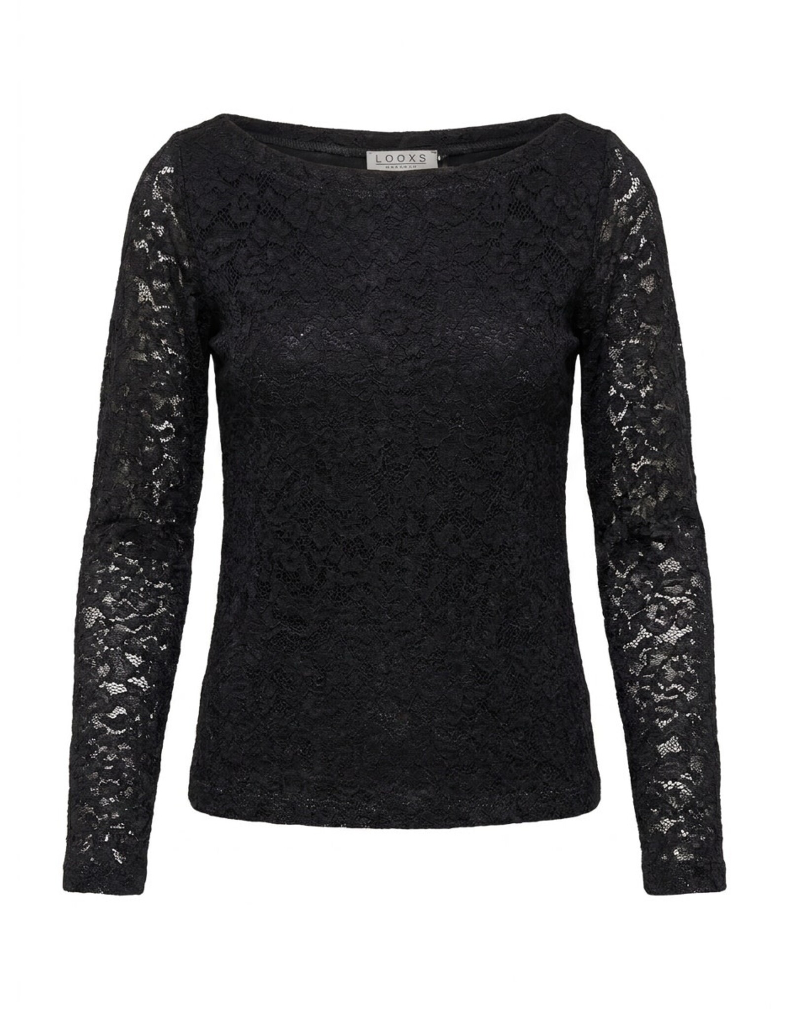 Looxs 10sixteen Lace Tee Graphite W26
