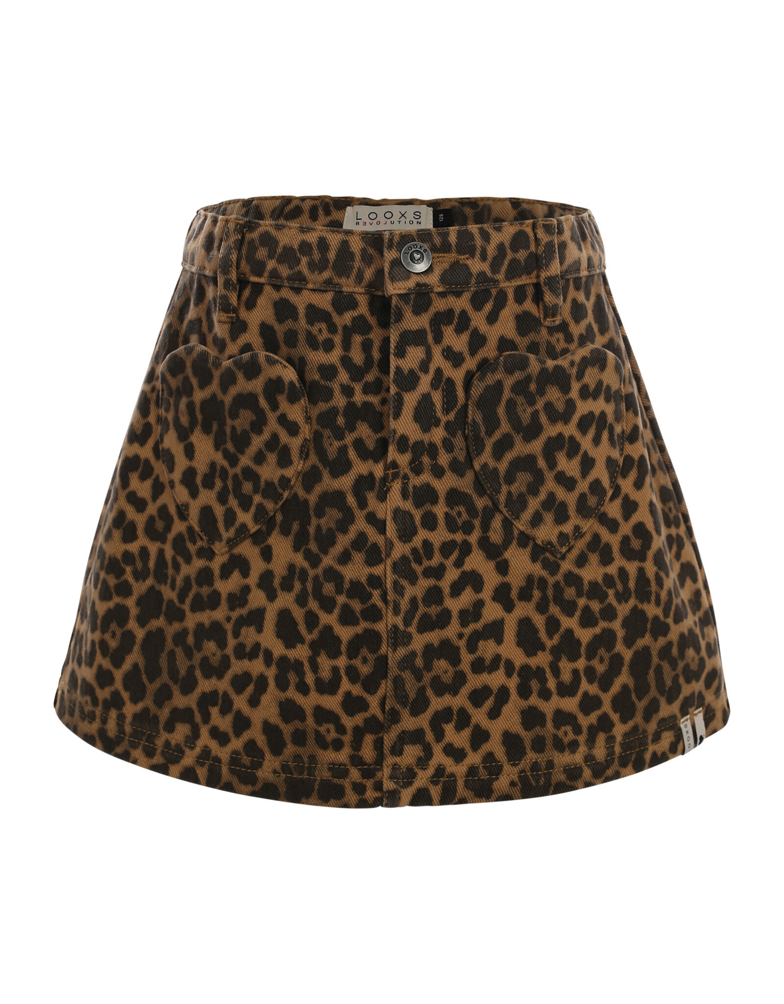 Little Looxs Little leopard jeans skirt DESERT LEOPARD