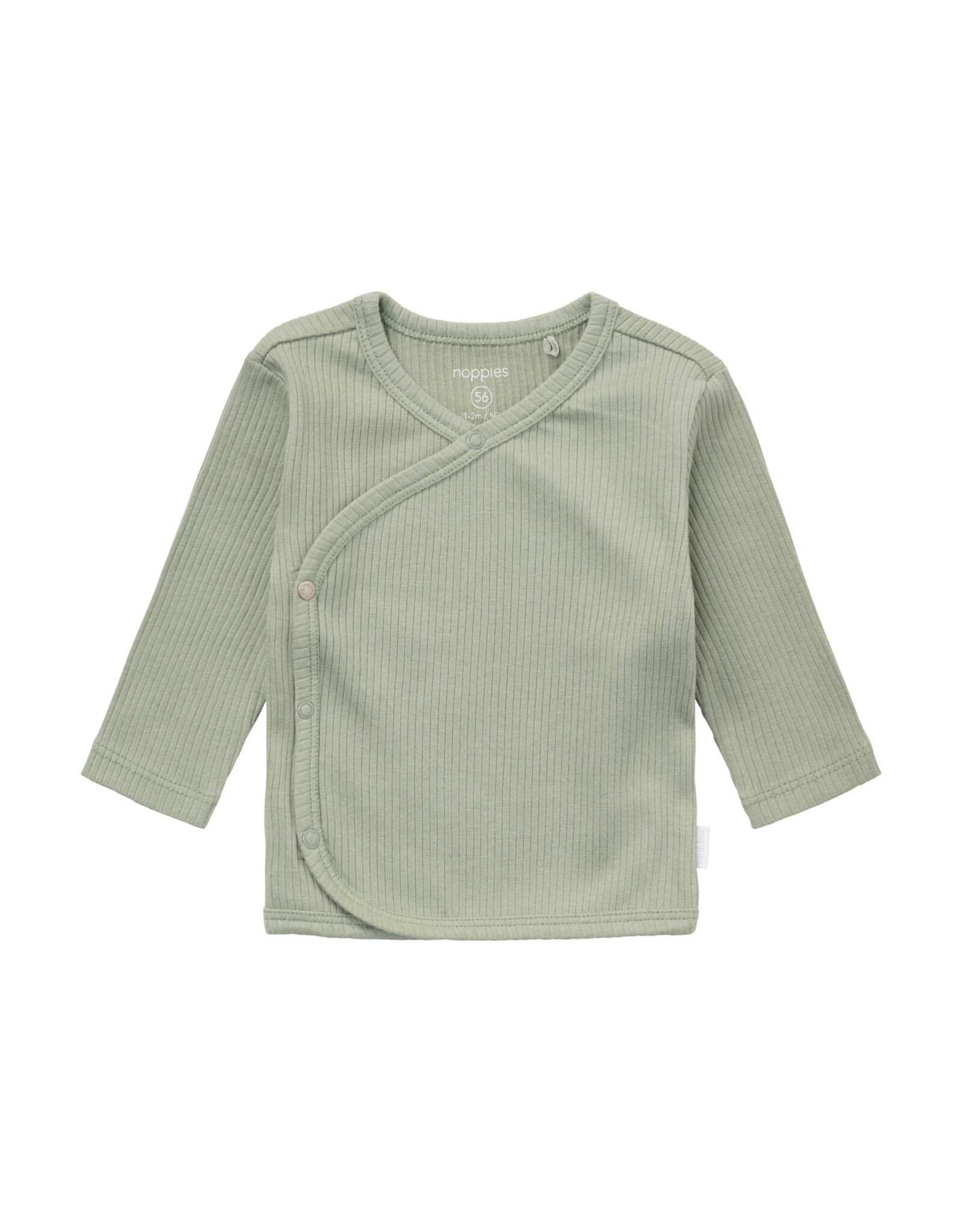 Noppies Top wrap LS Iceberg Green