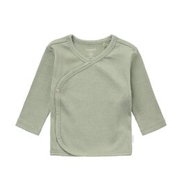 Noppies Top wrap LS Iceberg Green uni nos