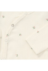 Noppies Playsuit LS AOP Egret
